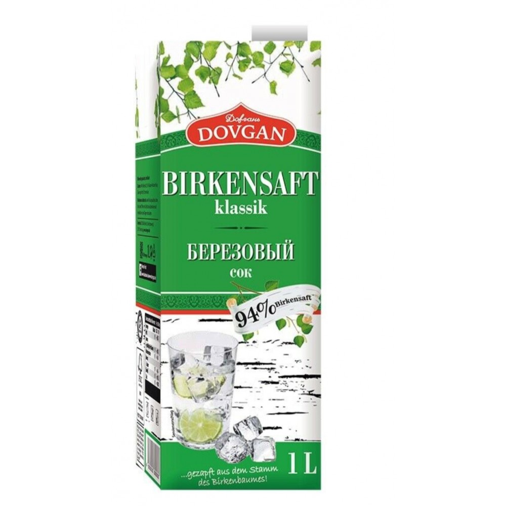 Berkensap klassiek 1L "Dovgan"