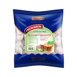 Pelmeni "Pelmjaschi" met varkensvlees en rundvlees