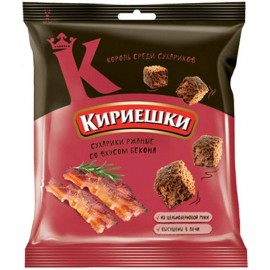 Kirieschki Bread Chips in Bacon Flavour 40 g