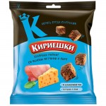 Kirieschki Bread Chips with Ham and Cheese Flavour 40g