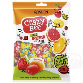 ROSHEN Gelei snoepjes Crazy bee 200g.