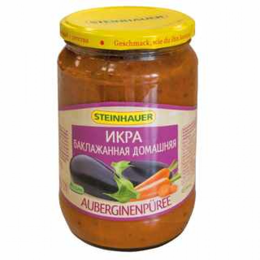 Huisgemaakte aubergine kaviaar 720 ml