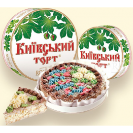 Kievski Taart 450g Roshen uit Ukraine