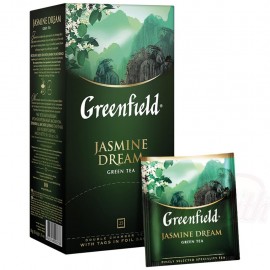 Groene thee "Greenfield Jasmine Dream", aroma.-jasmijn, 25х2g