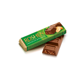 ROSHEN Chocoladereep met pindakaasvulling 43 g