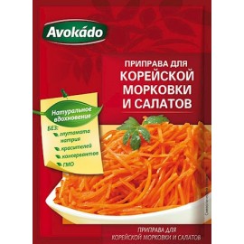 Koreaanse kruiderij voor wortelsalade 25g "Avokado"