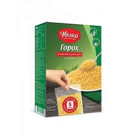 Uvelka doperwtjes gehalveerd in kookzak 5x80g