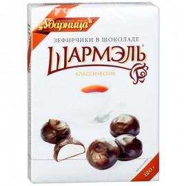 Chocolade marshmallow "Charmel" classic 120g 