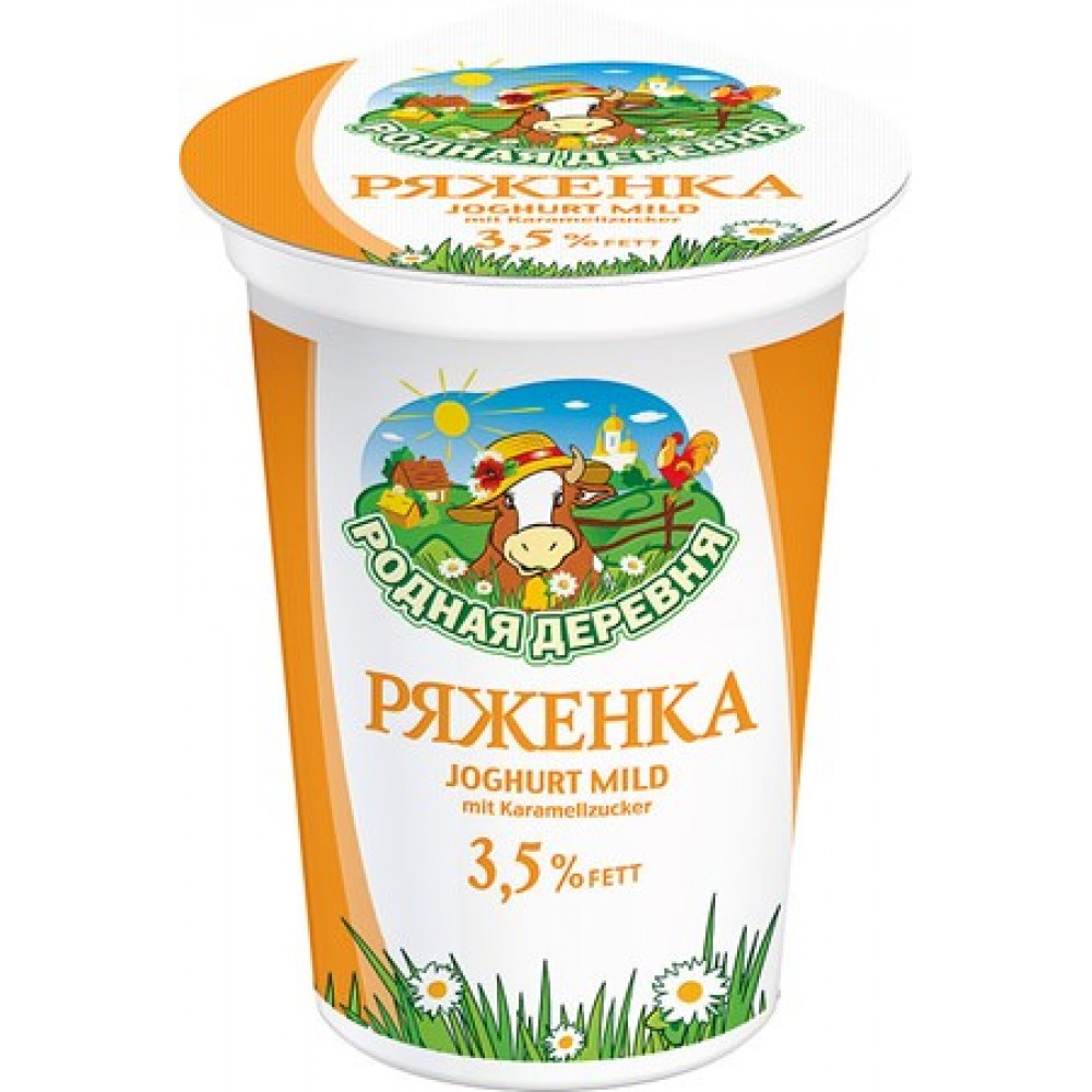 Ryazhenka Rodnaja Derewnja 3.5% 500 ml