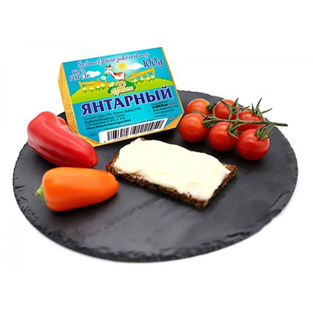 Sirok smeerkaas Jantarnyj 50% vet 100g